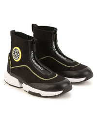 Sneakers with logo - Black