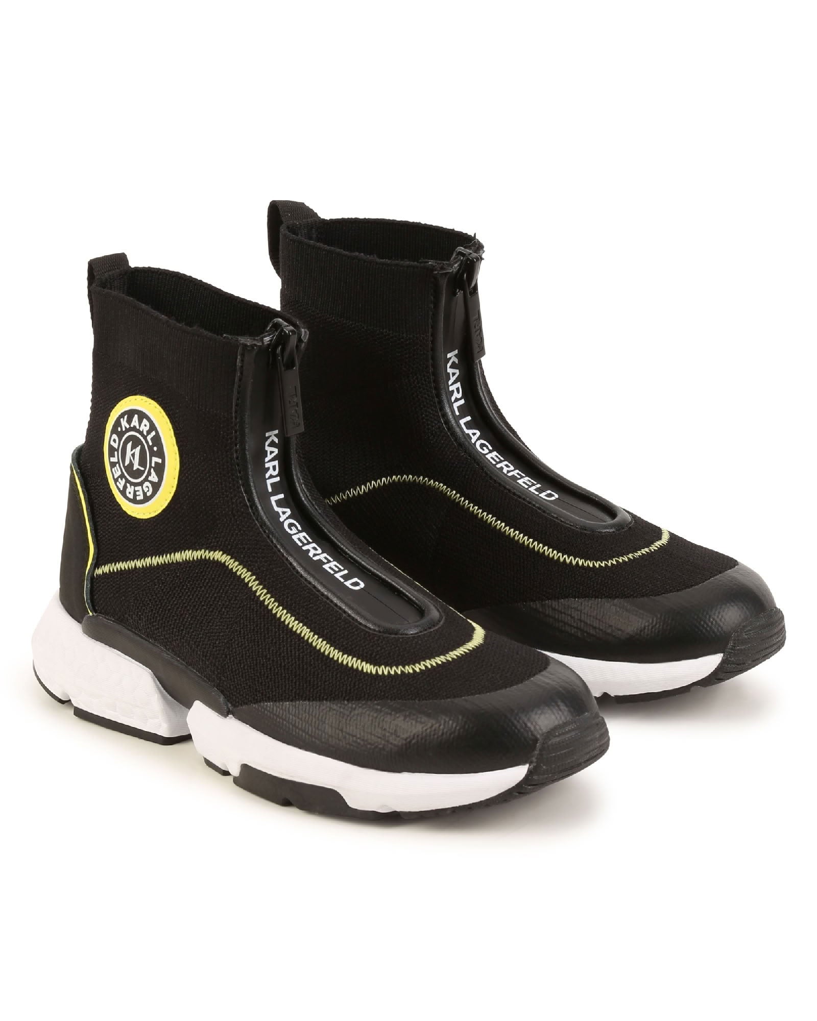 Sneakers with logo - Black