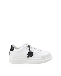 Sneakers basses en cuir - Blanc