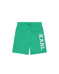 Bermuda en molleton - Deep Mint