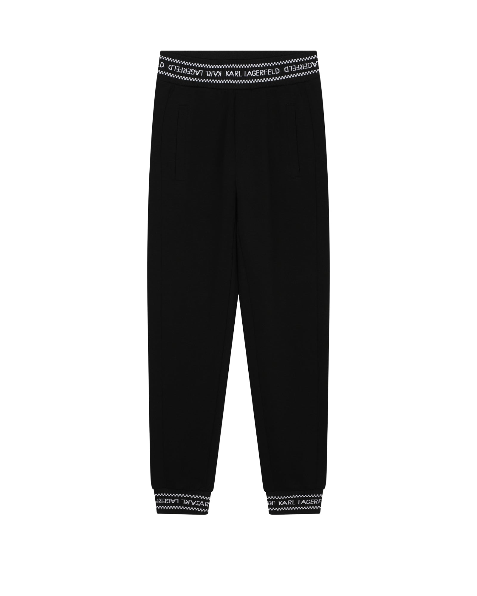 Pantalon de survêtement en jacquard - Black
