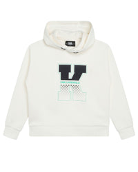 Sweat à capuche avec logo - Milk