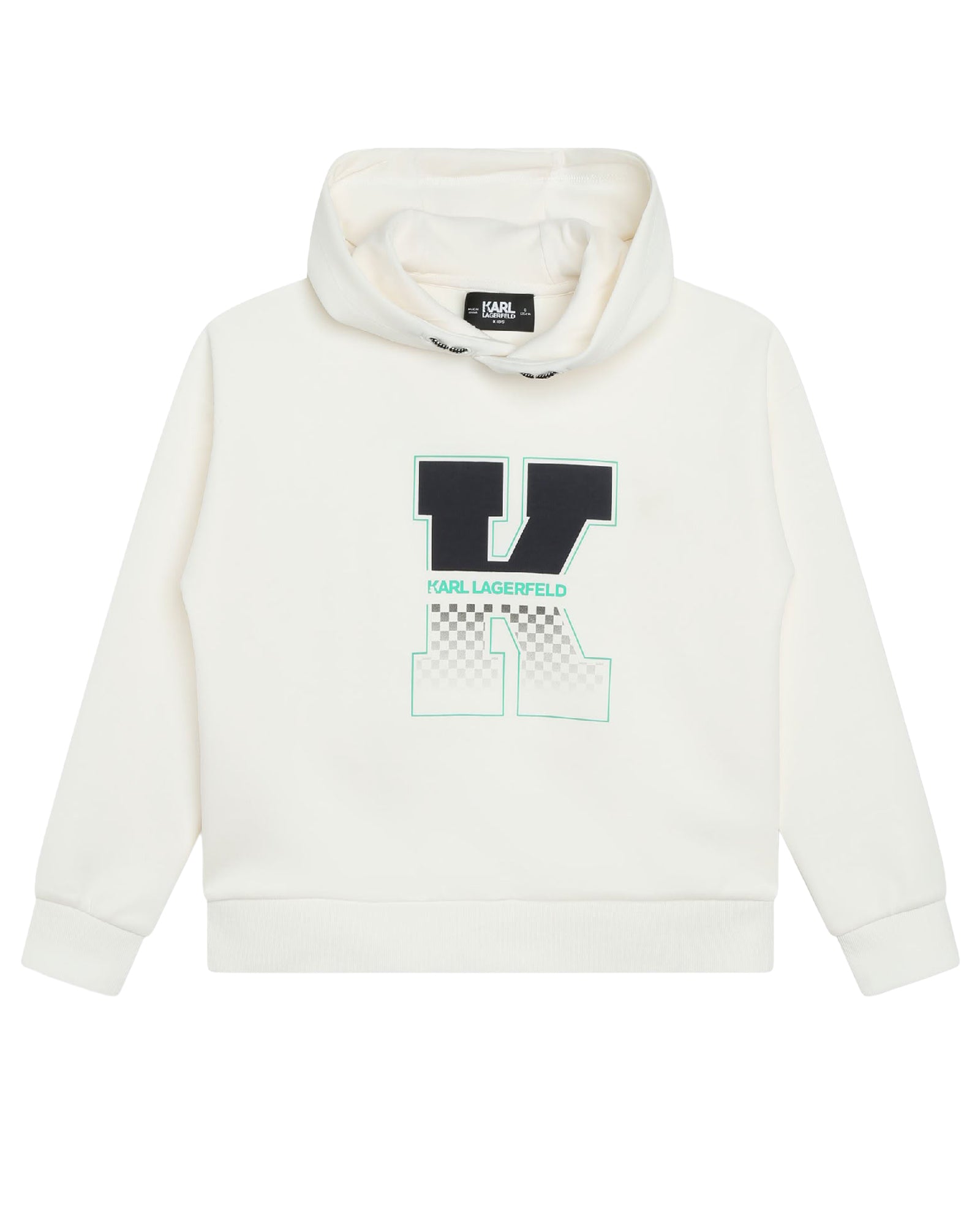 Sweat à capuche avec logo - Milk