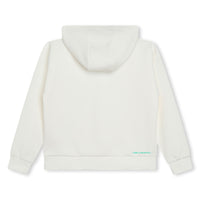 Sweat à capuche avec logo - Milk