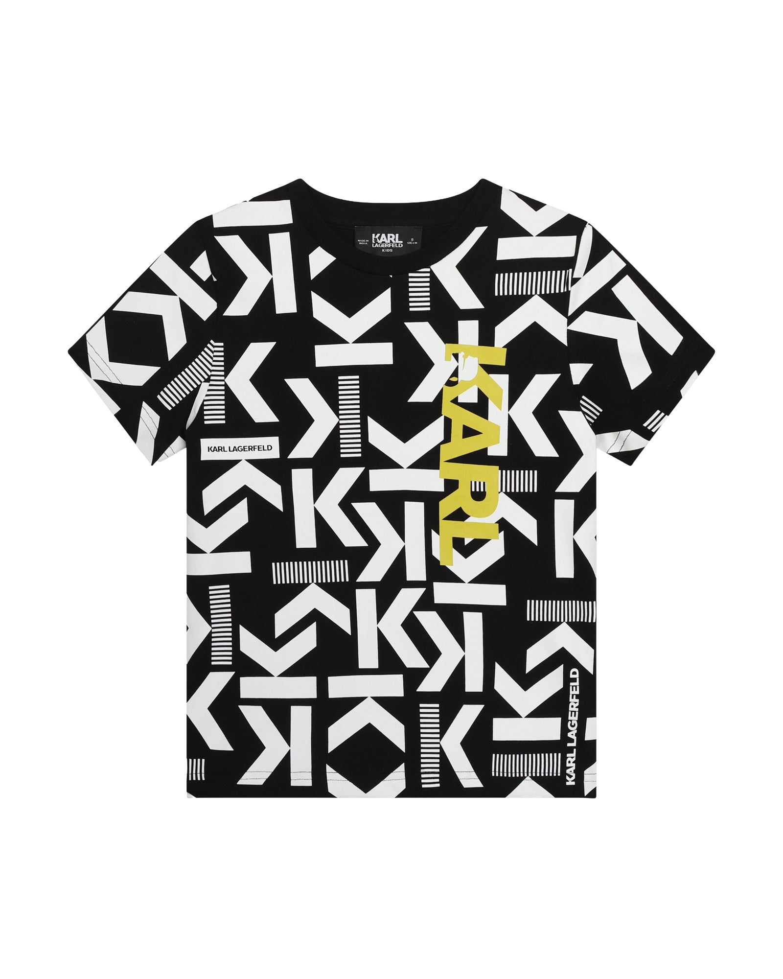 T-shirt à manches courtes - Noir Blanc