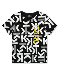 T-Shirt Sans Manches - Noir Blanc