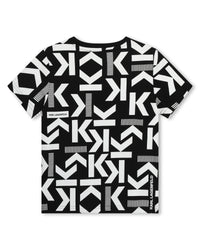 T-Shirt Sans Manches - Noir Blanc