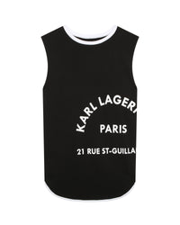 Robe courte sans manches - Black