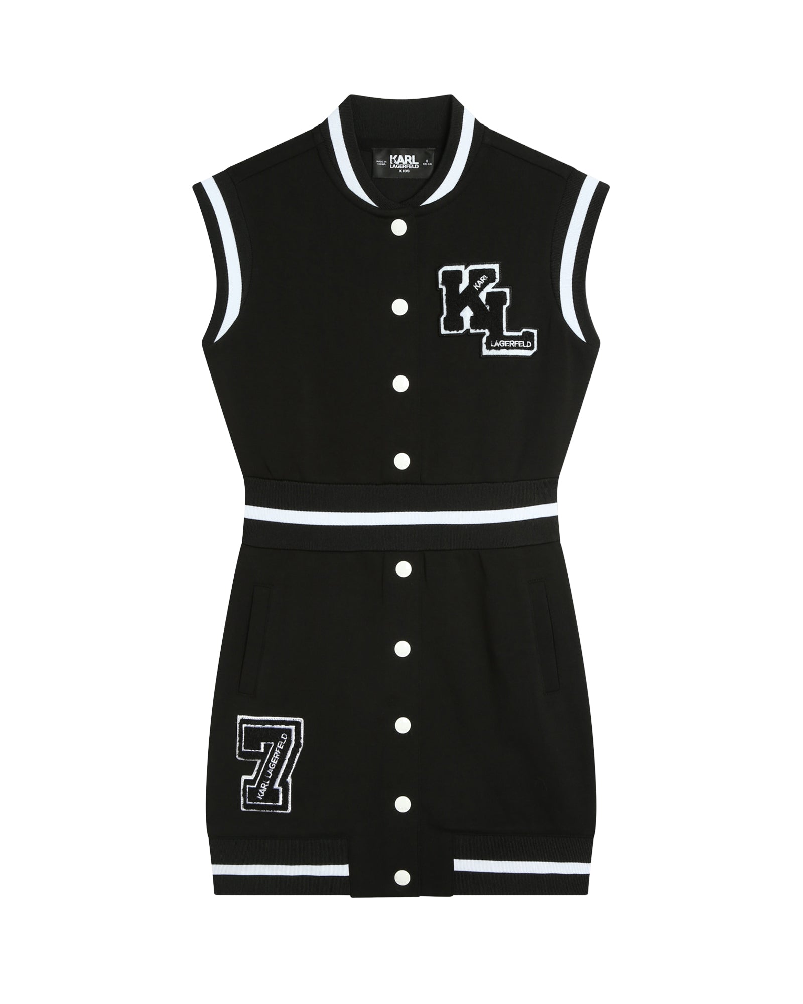 Robe courte sans manches - Black