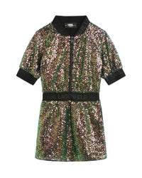 Robe avec logo - Deep Mint