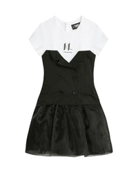 Robe d' exception - Noir Blanc