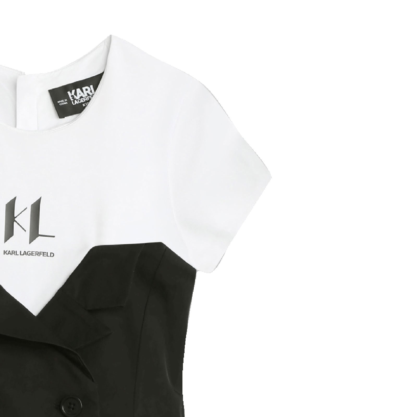 Robe d' exception - Noir Blanc