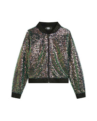 Bomber avec logo - Deep Mint