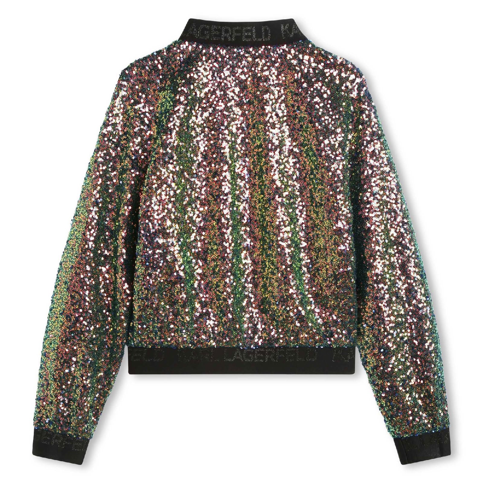 Bomber with logo - Deep Mint