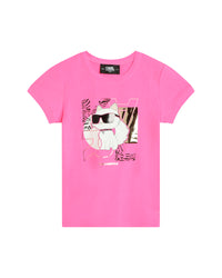 T-shirt à manches courtes - Rose Flash