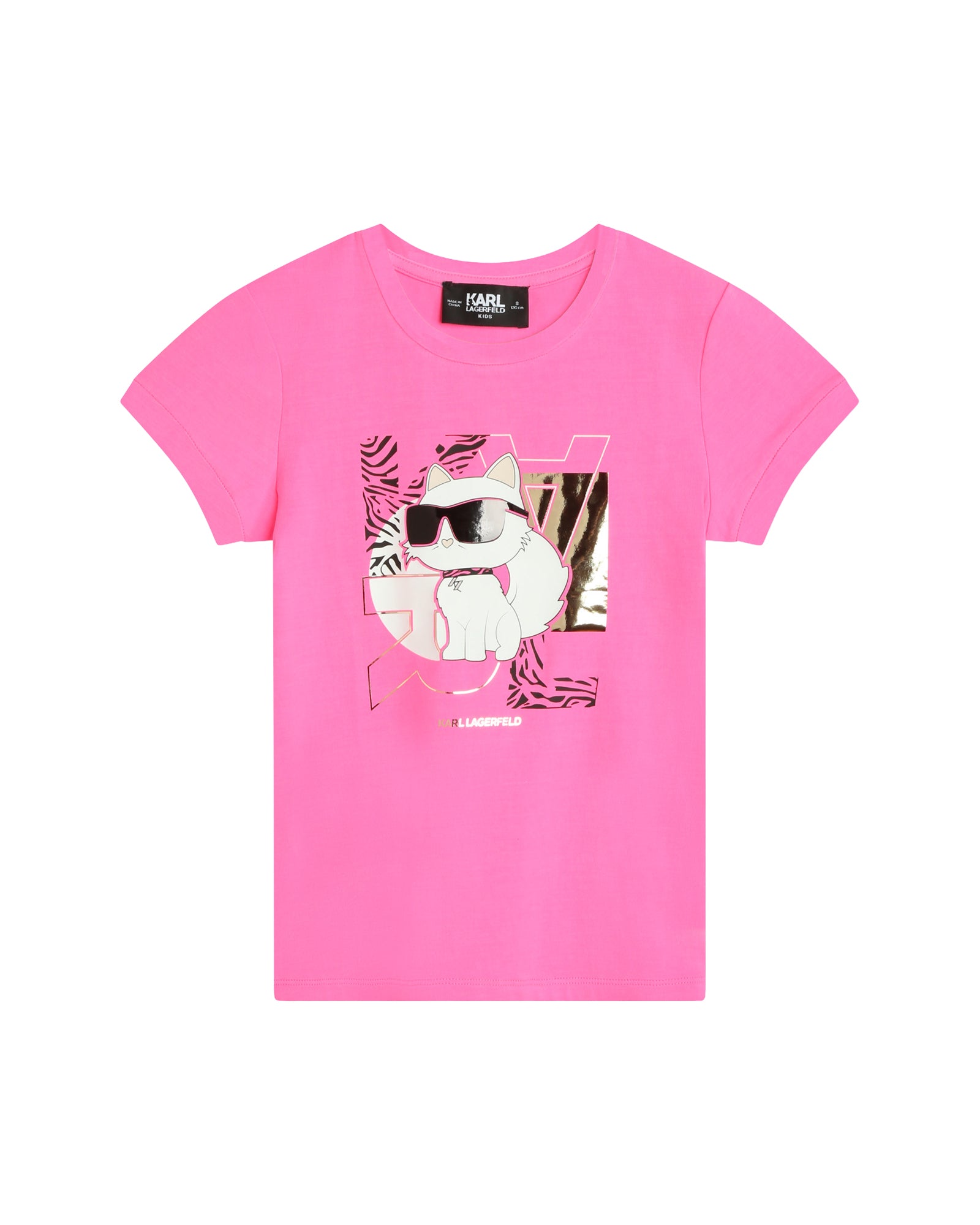 T-shirt à manches courtes - Rose Flash