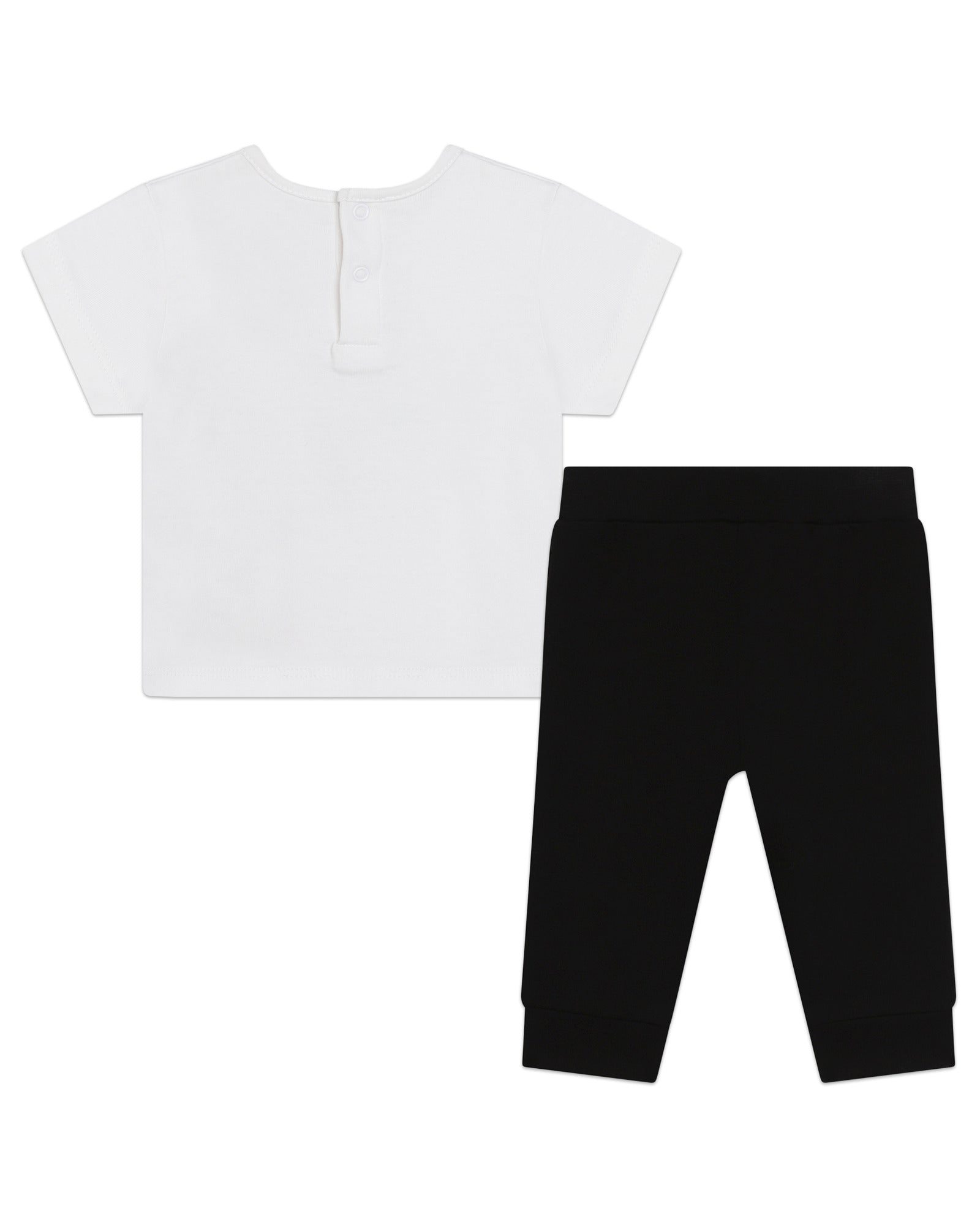 Ensemble T-Shirt+Calecon - Blanc Noir