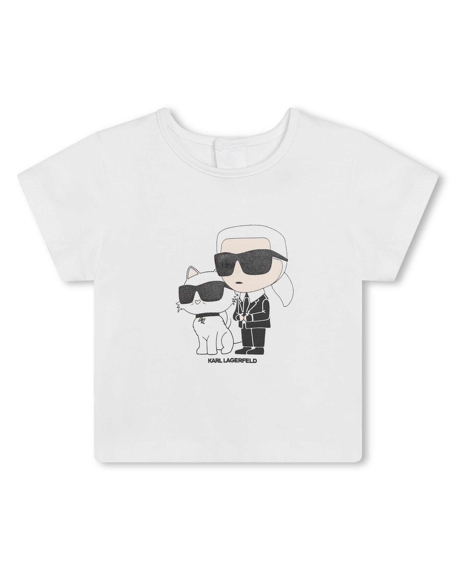 Ensemble T-Shirt+Calecon - Blanc Noir