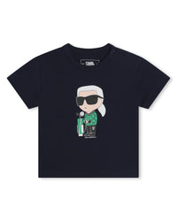 Ensemble T-Shirt+Short - Ecru Bleu