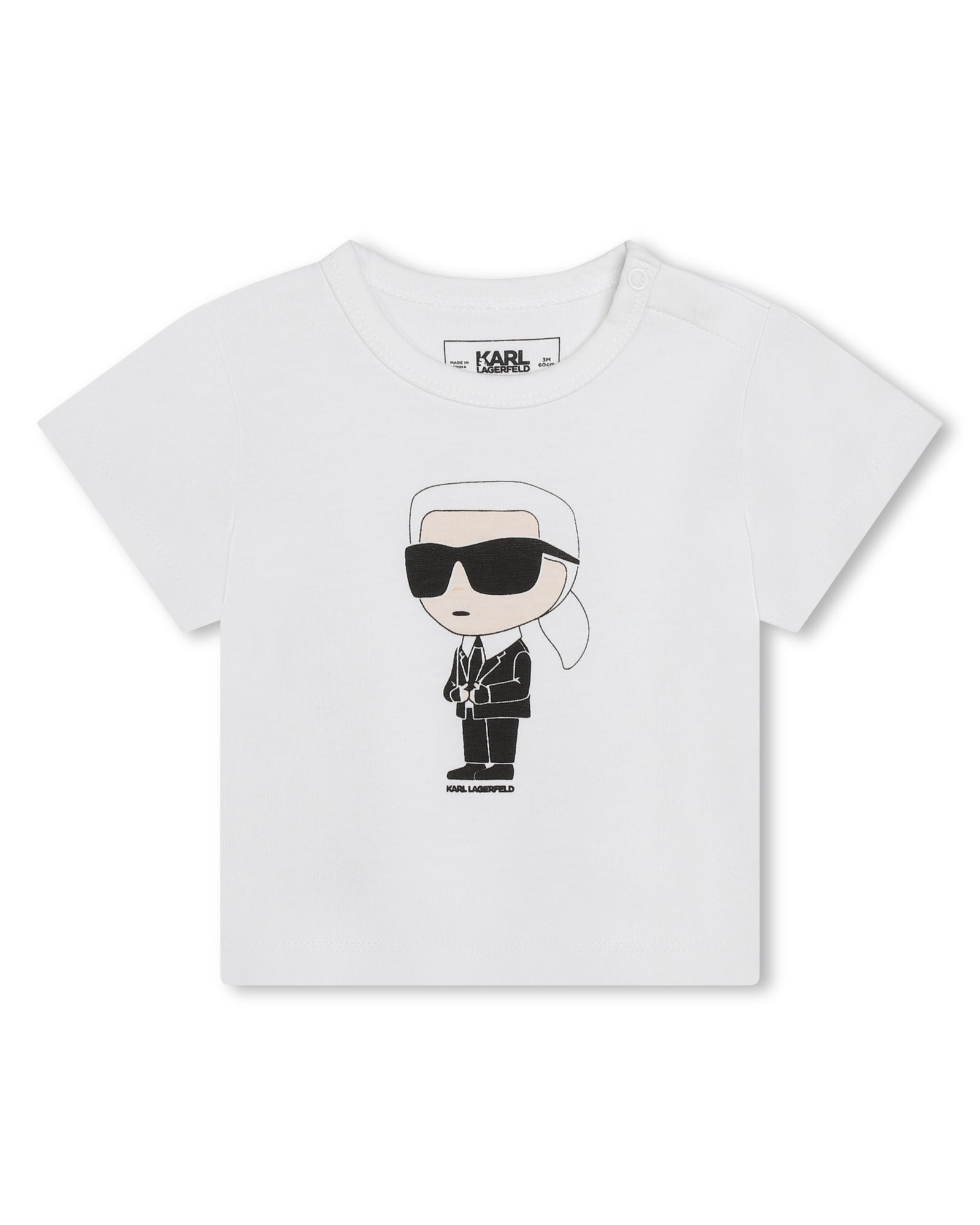 Ensemble T-Shirt+Calecon - Blanc Noir