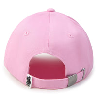 Casquette avec logo en coton - Deep Pink