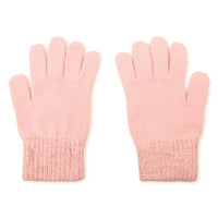 Knitted and lurex glove - Hortensia