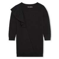 Robe imprimée en coton - Black