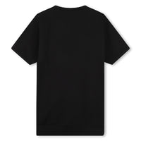 Robe avec logo en coton - Black