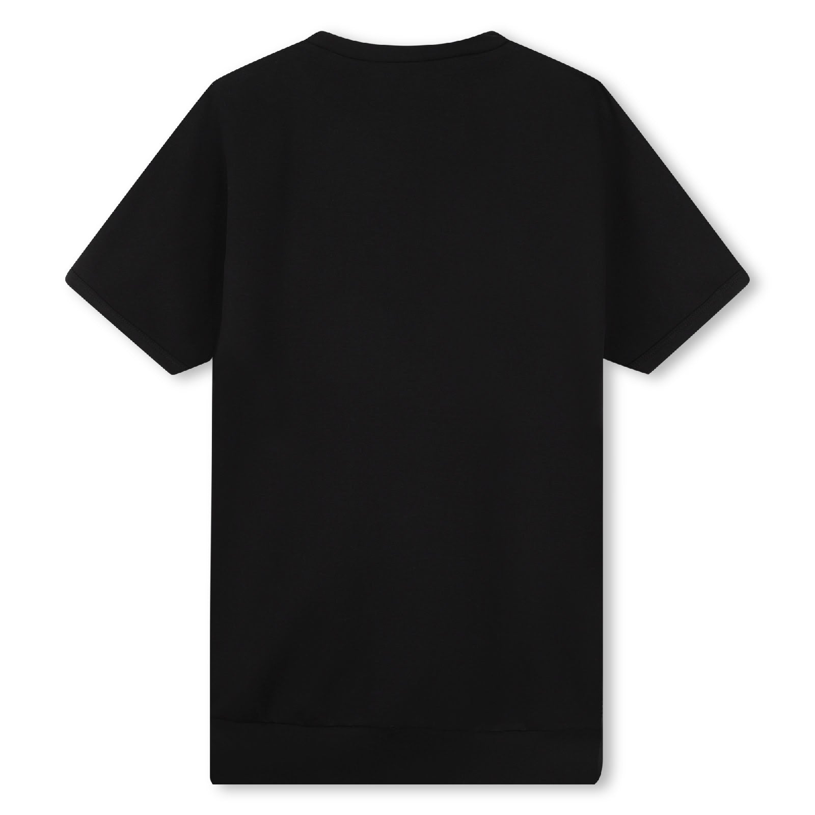 Robe avec logo en coton - Black