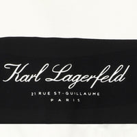Robe imprimée avec logo - Noir Écru