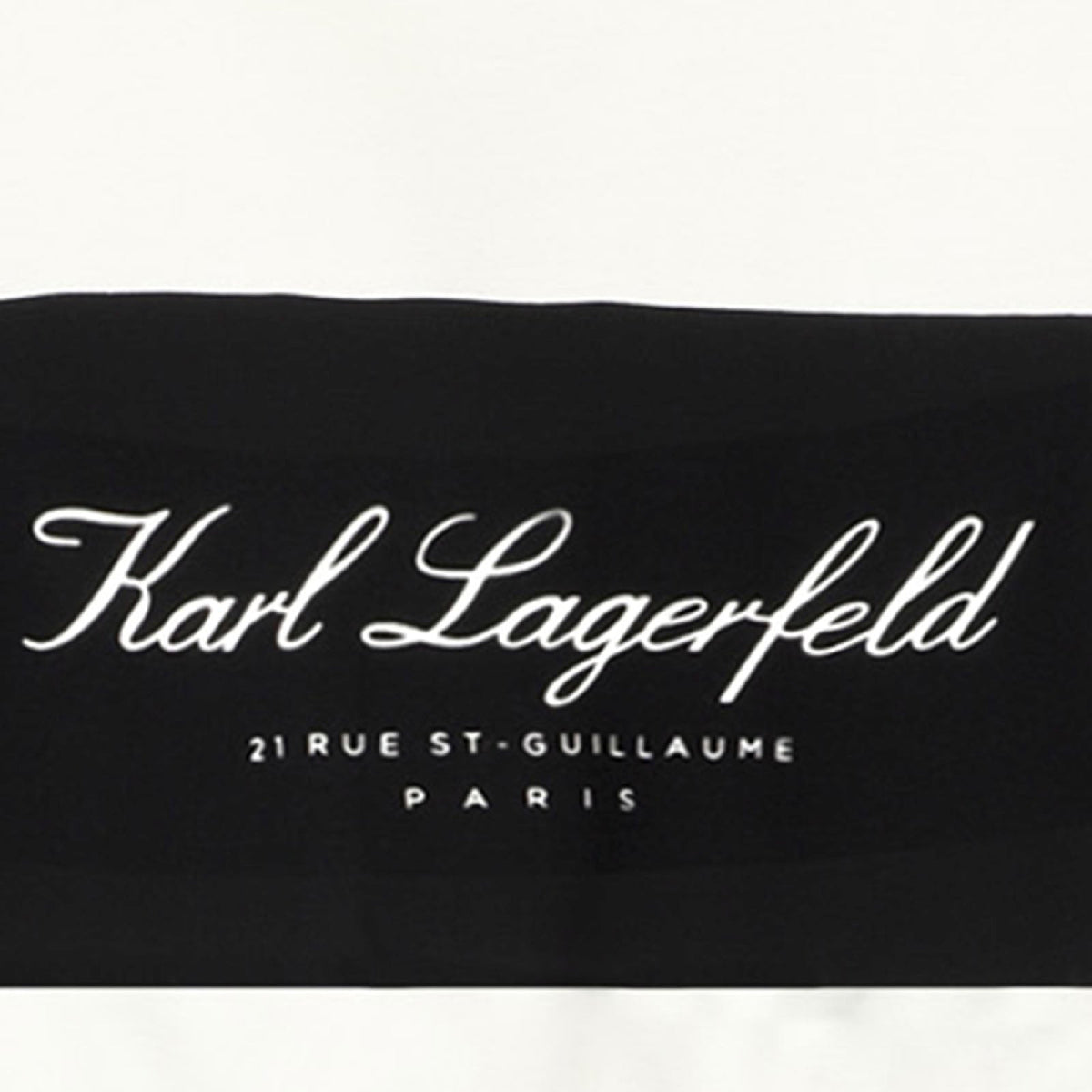 Robe imprimée avec logo - Noir Écru