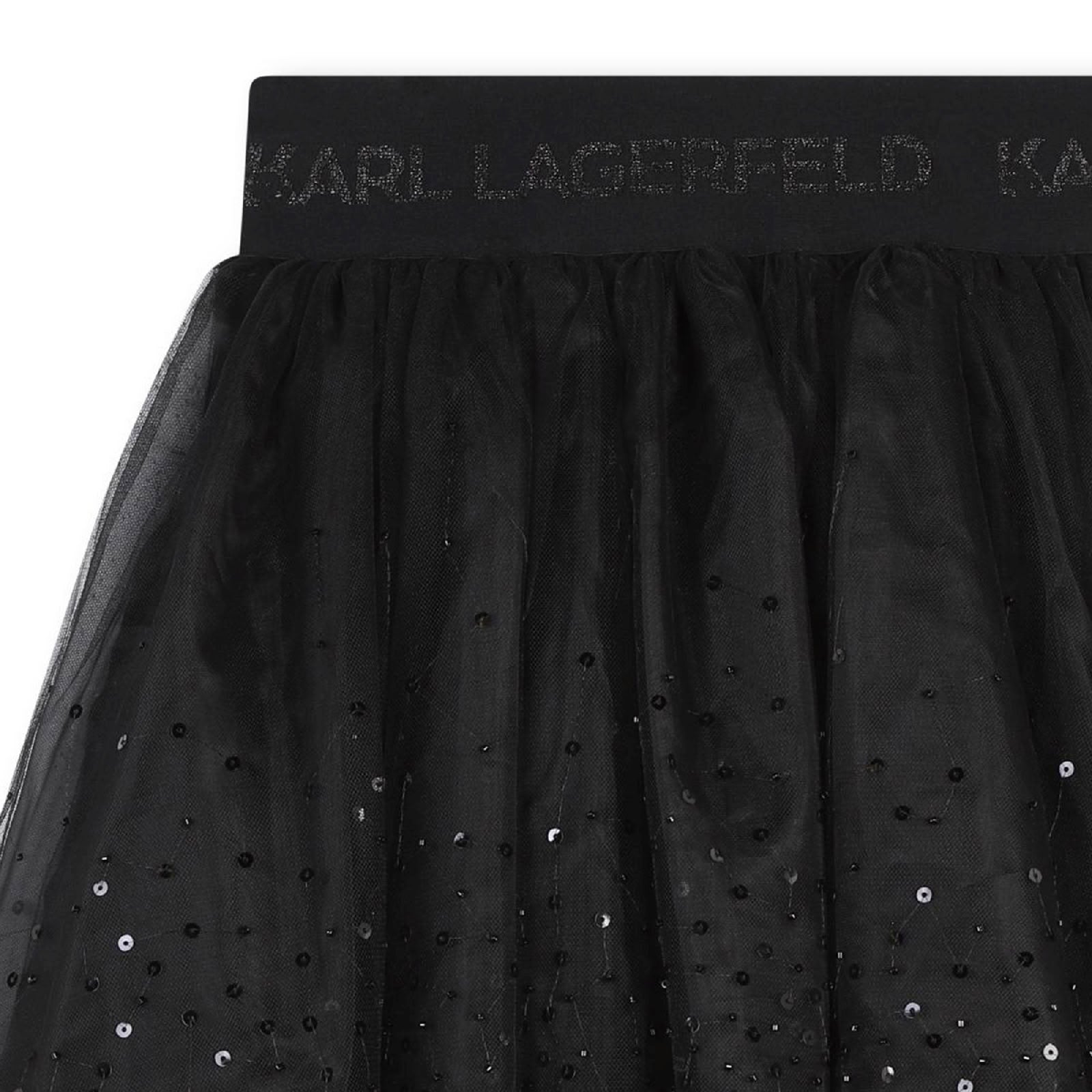 Jupe de ceremonie avec logo - Black
