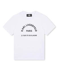 T-shirt manches courtes en coton - Blanc