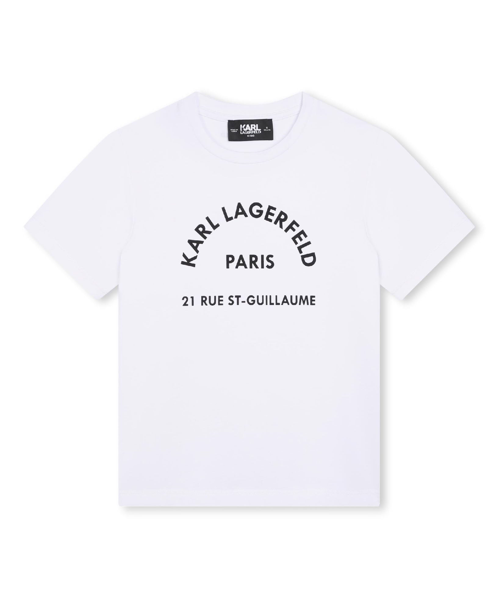 T-shirt manches courtes en coton - Blanc