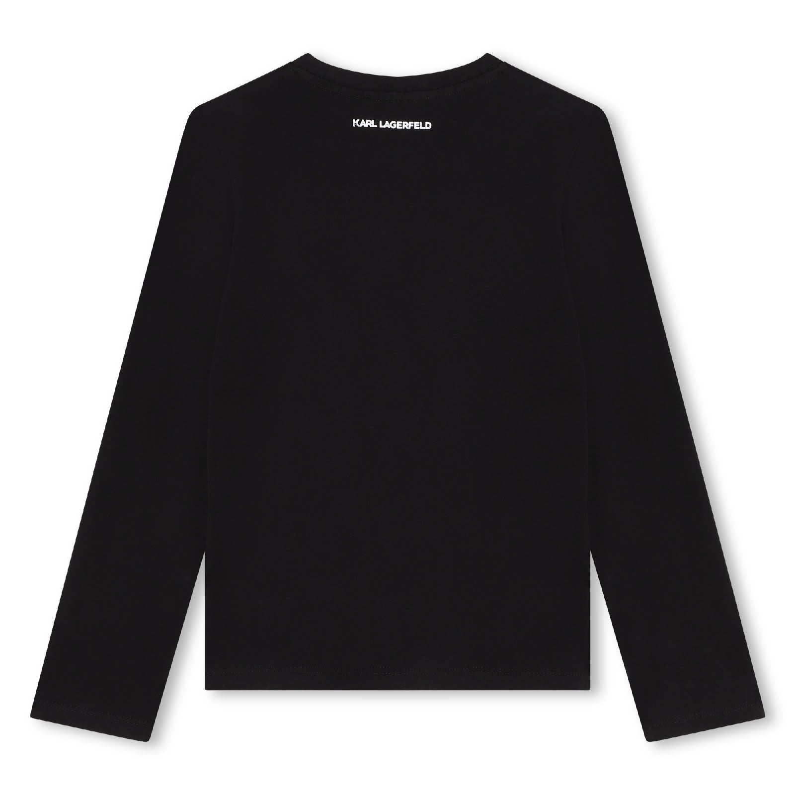 T-shirt manches longues en coton - Black