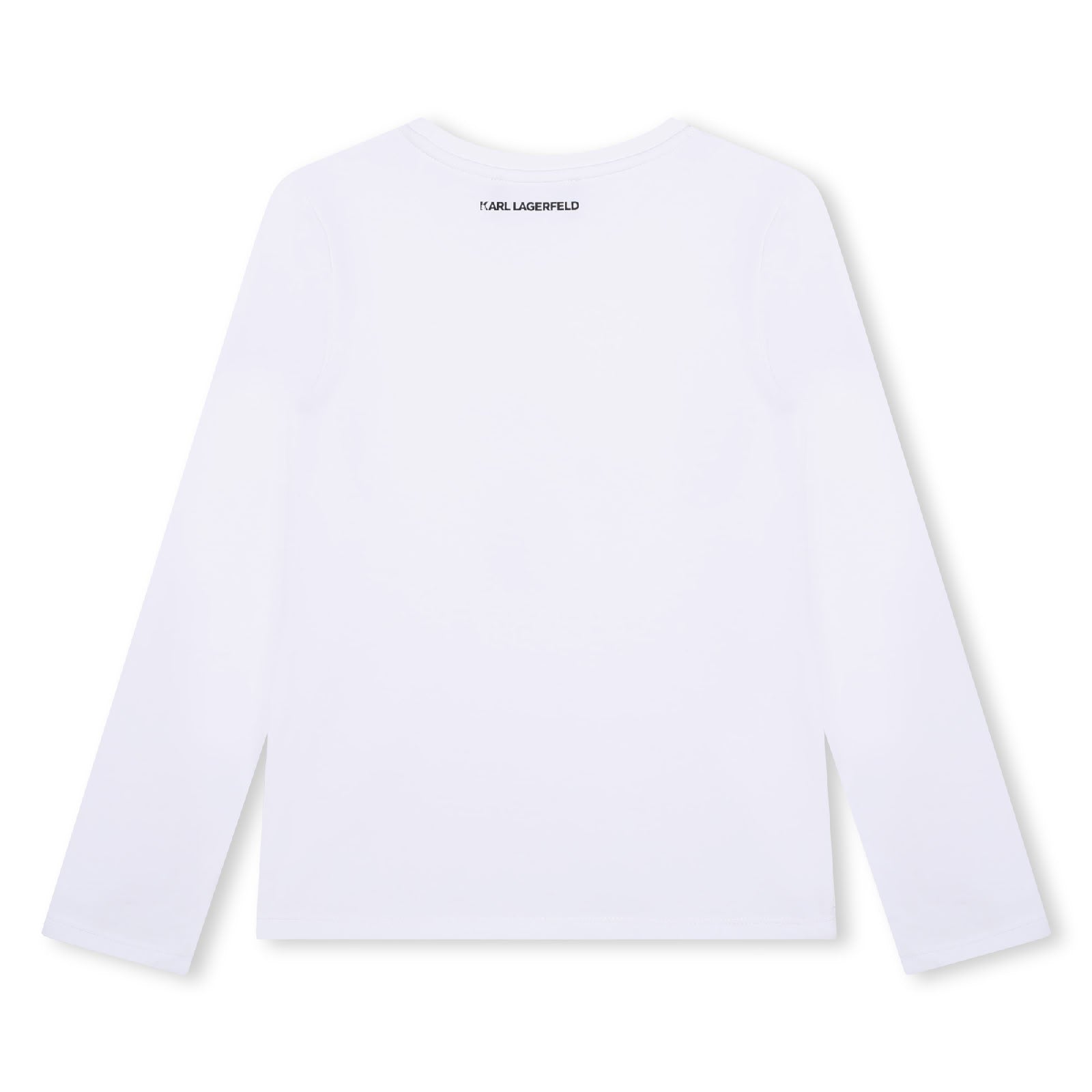 T-shirt manches longues en coton - Blanc