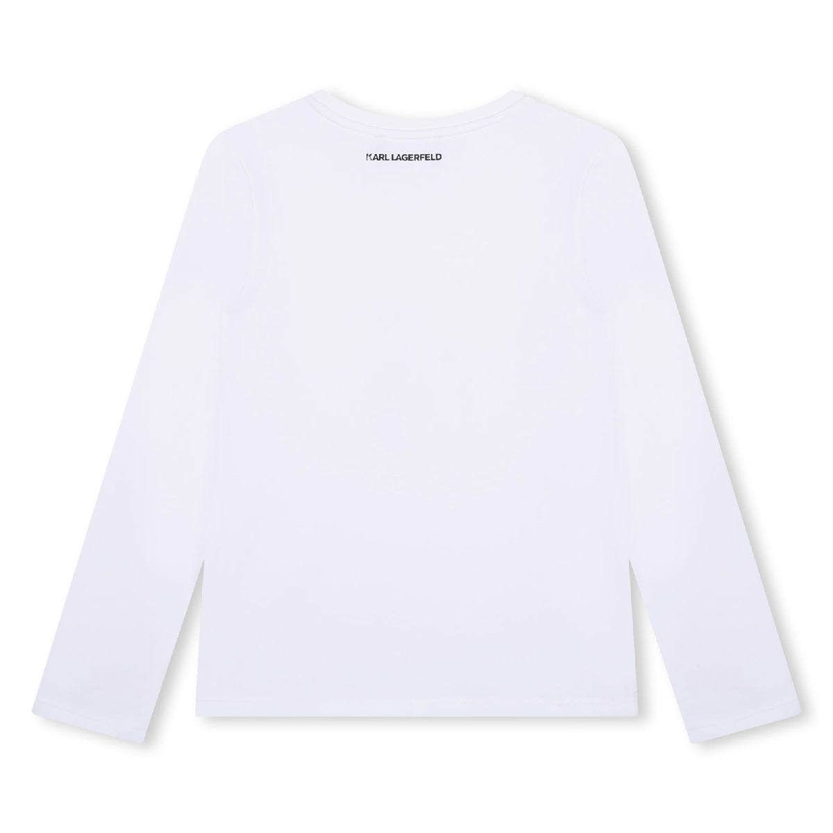 T-shirt manches longues en coton - Blanc