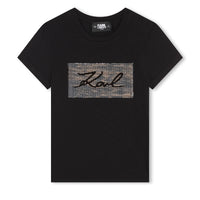 T-shirt manches courtes en coton - Black