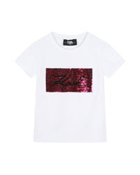 T-shirt manches courtes en coton - Blanc
