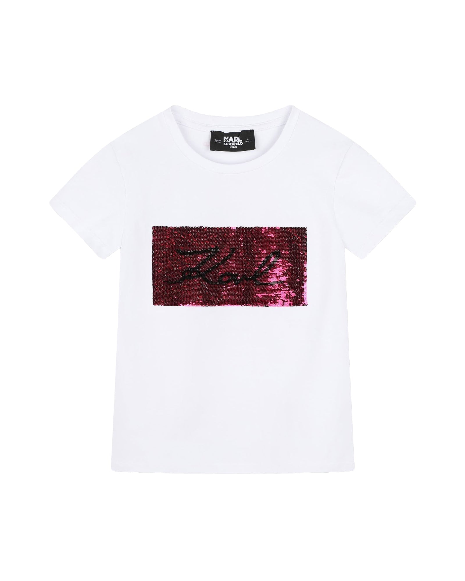 T-shirt manches courtes en coton - Blanc