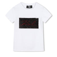 T-shirt manches courtes en coton - Blanc