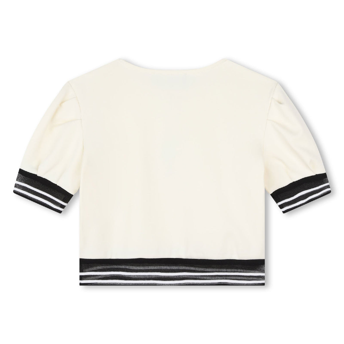 T-shirt avec logo en coton - Chalk