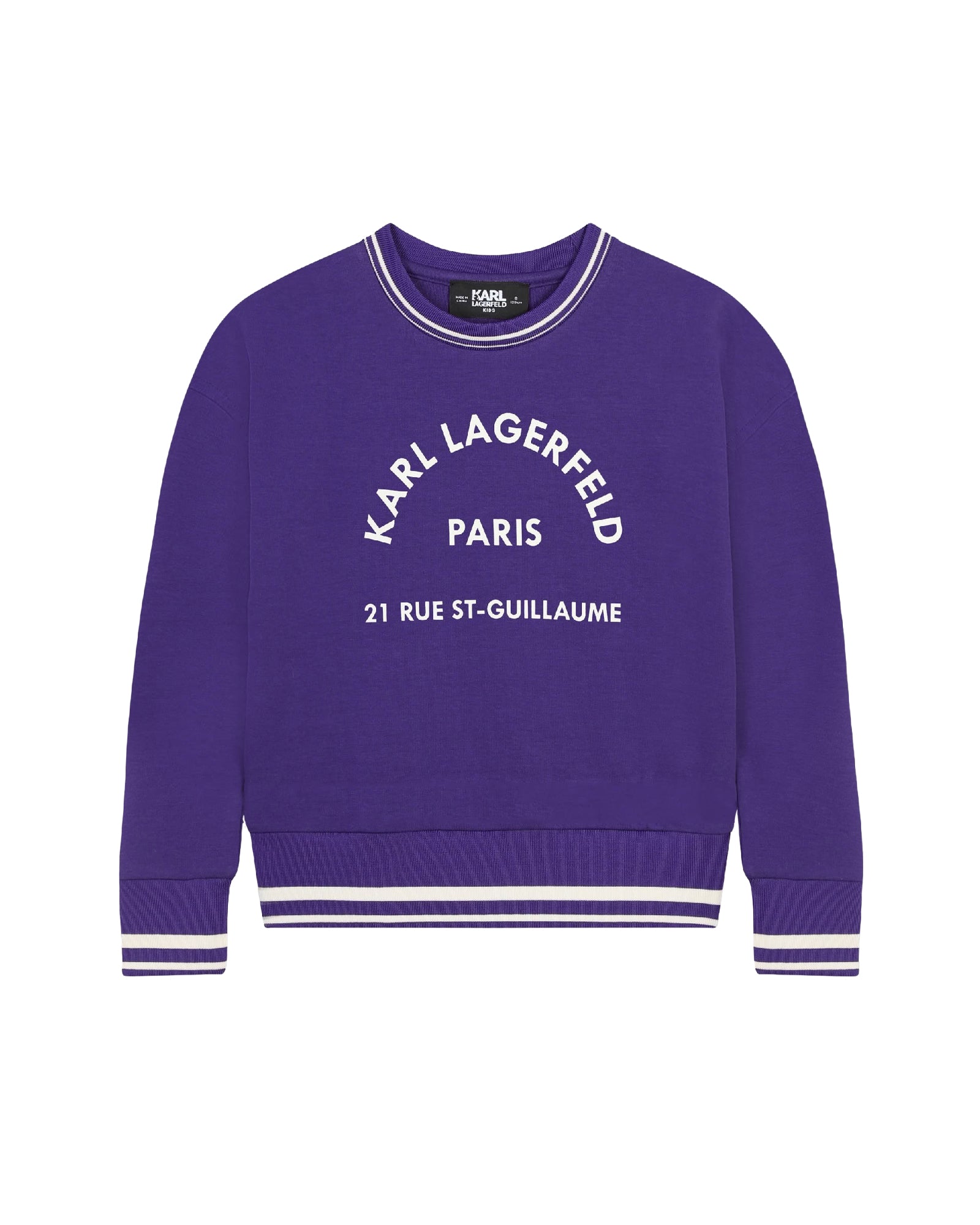 Double jersey sweatshirt - Dark Purple