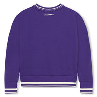 Double jersey sweatshirt - Dark Purple