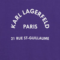 Sweatshirt en double jersey - Dark Purple