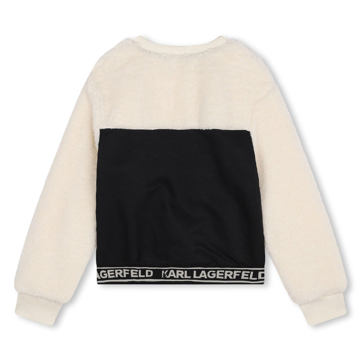 Sweatshirt avec logo - Noir Écru