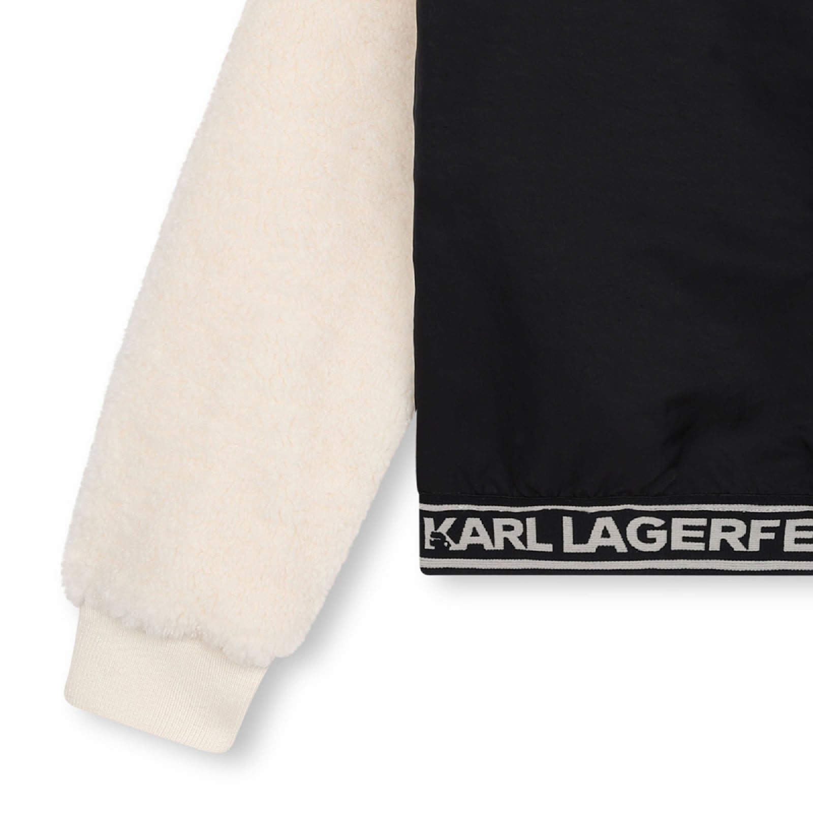 Sweatshirt avec logo - Noir Ecru
