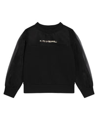Sweatshirt en double jersey - Black
