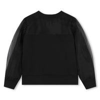 Sweatshirt en double jersey - Black