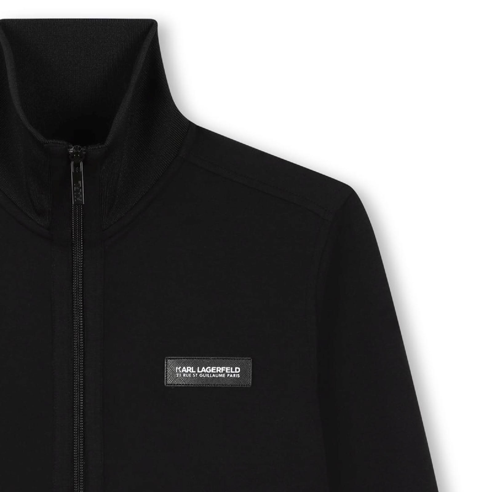Cardigan jogging avec logo - Black